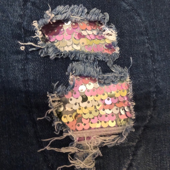 Versona Jeans 28 distressed sequins - Picture 4 of 9